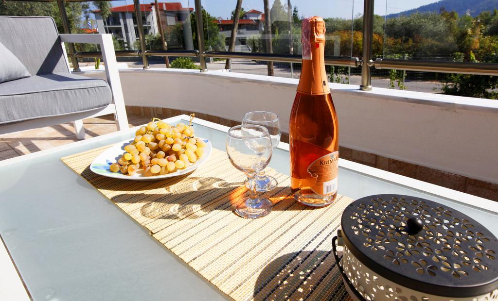 Olive Garden Villas And Apartments Chrysi Ammoudia ภายนอก รูปภาพ